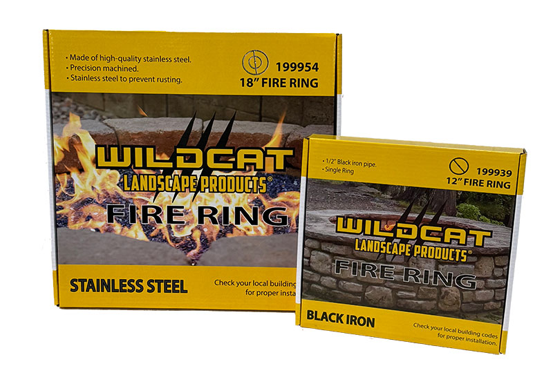 Wildcat fire ring retail boxes