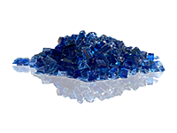 Fire Glass Cobalt